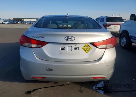 2013 Hyundai Elantra Gls z USA, uszkodzony, nr VIN 5NPDH4AEXDH315070